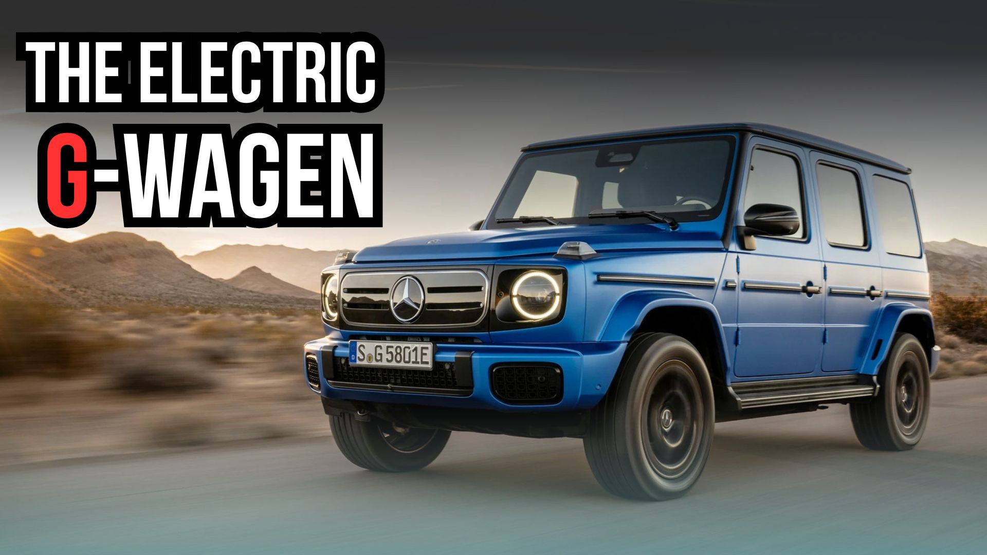 The Electric G-Wagen: Why Mercedes’ G580 Changes Everything